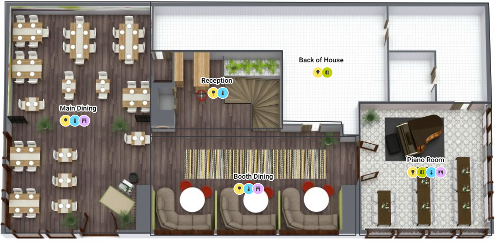 iah floor plan service health