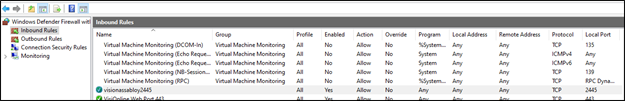 iah vingcard firewall