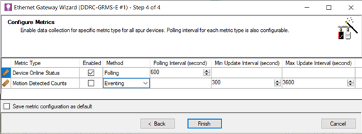 sb bridge wizard grms step 4