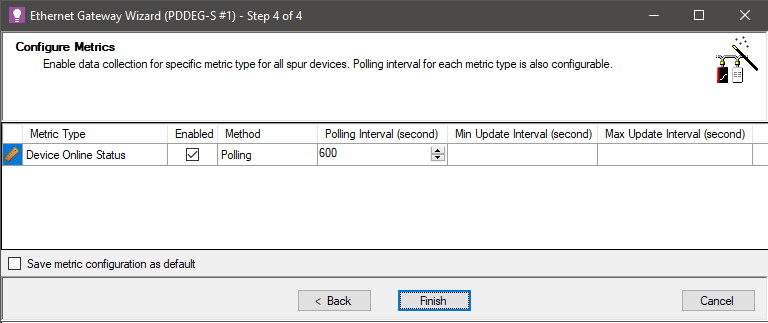 sb bridge wizard step 4