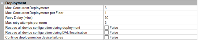 sb deployment config