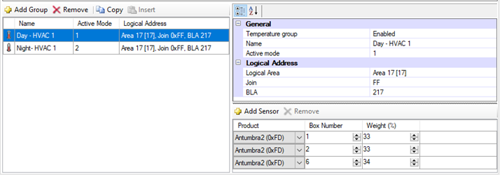 sb multi temperature group