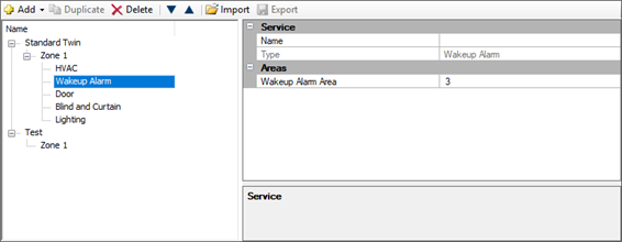 sb room profile wake up alarm