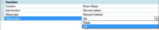 sb ui set room status keycard set