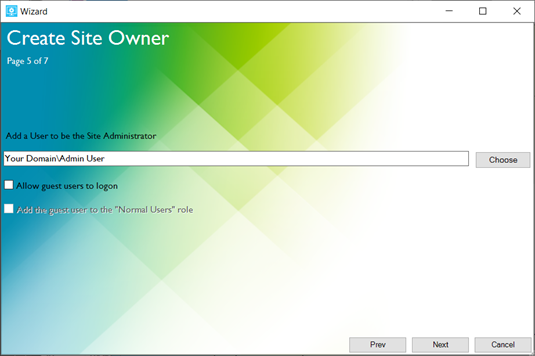 sm config quickstart 5