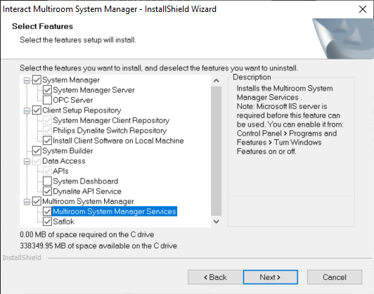 sm installer features