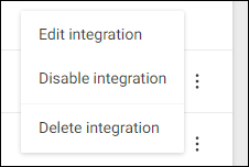 iah config integrations modify