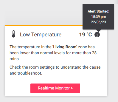 iah room alert tile temp