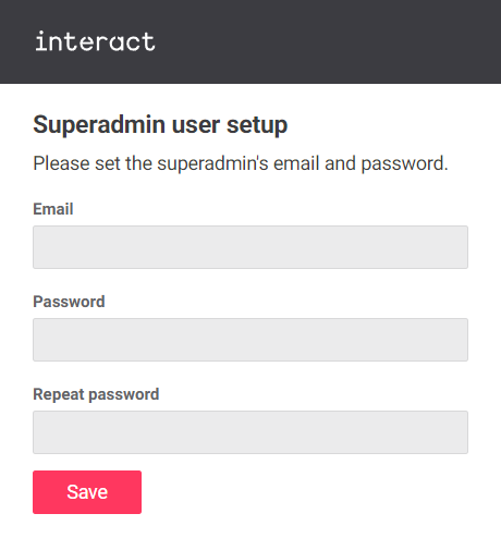 iah superadmin setup