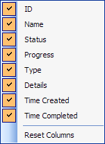 sb command monitor columns