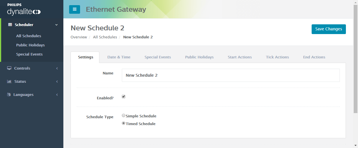 eg web scheduler new