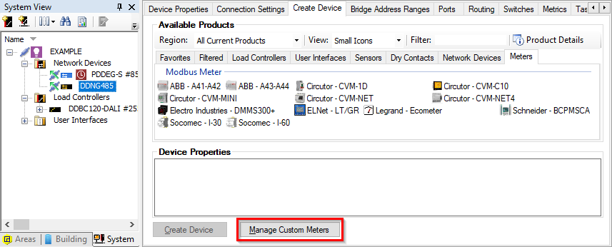 sb ddng485 custom meter