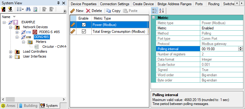 sb ddng485 metrics