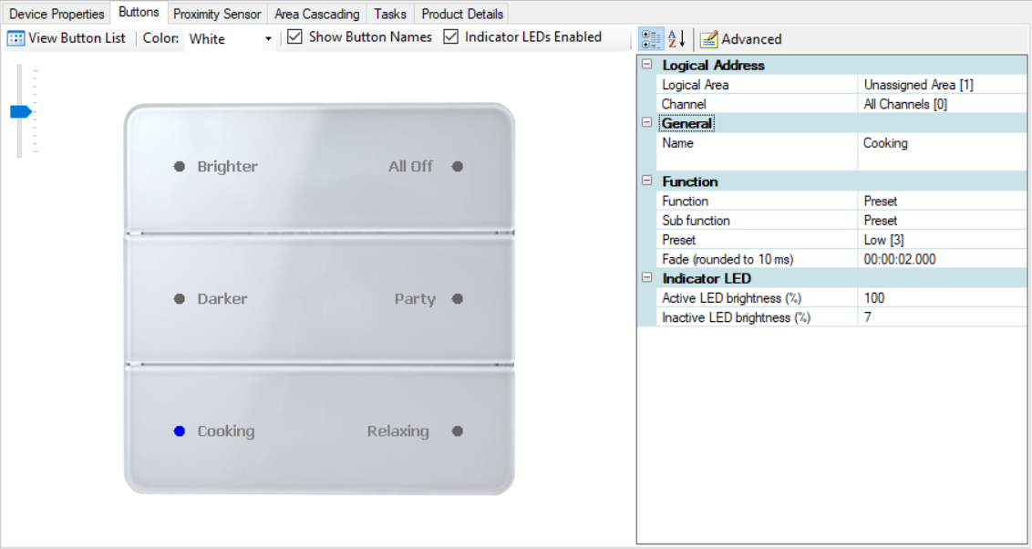 sb buttons editor panel