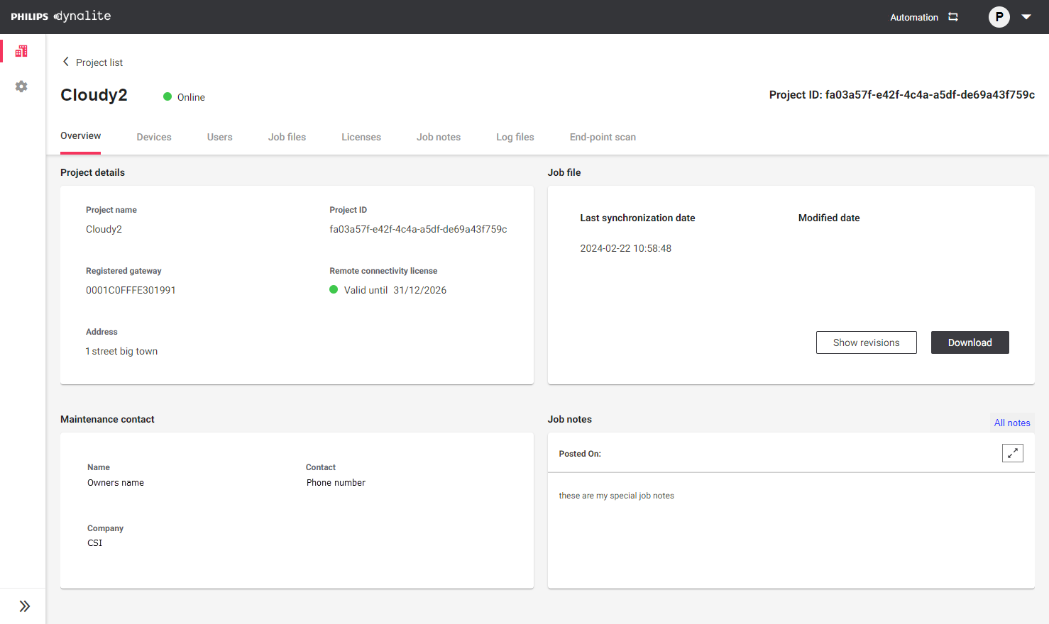 caretaker project overview