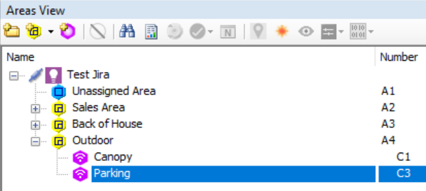 sb areas view zigbee channels