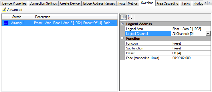 sb switches tab