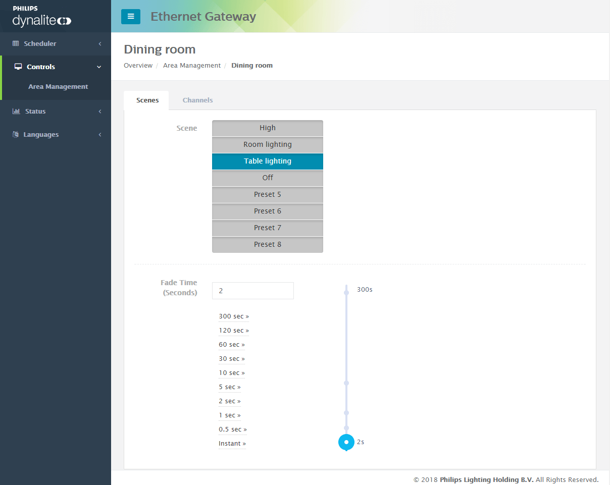 eg web area management scenes