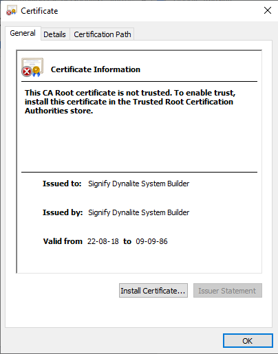 win cert install