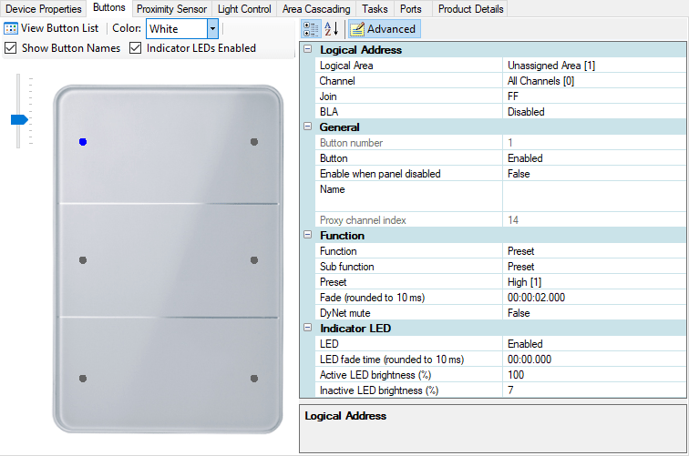 sb buttons editor panel