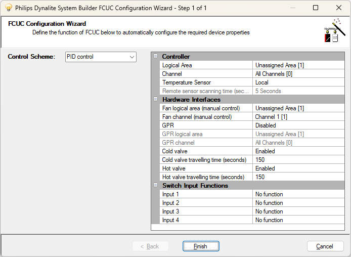 sb ddfcuc config wizard