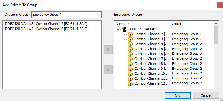 sb emergency add drivers to group