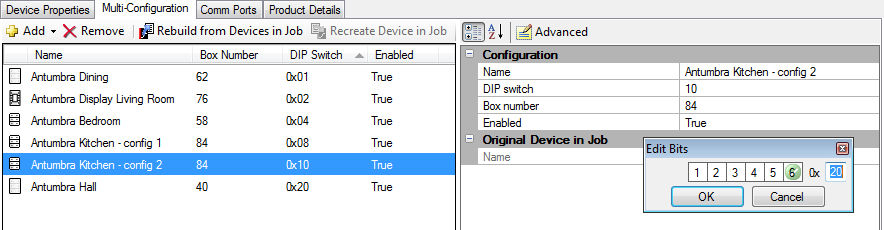 sb multi config ui properties