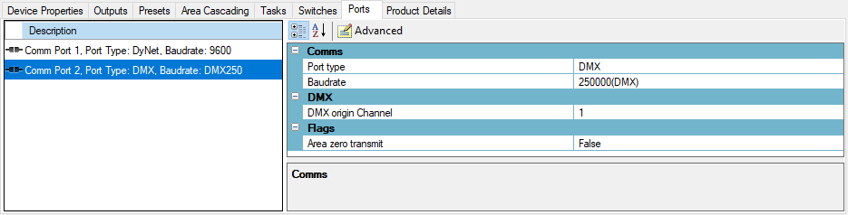 sb ports ddng485 dmx tx