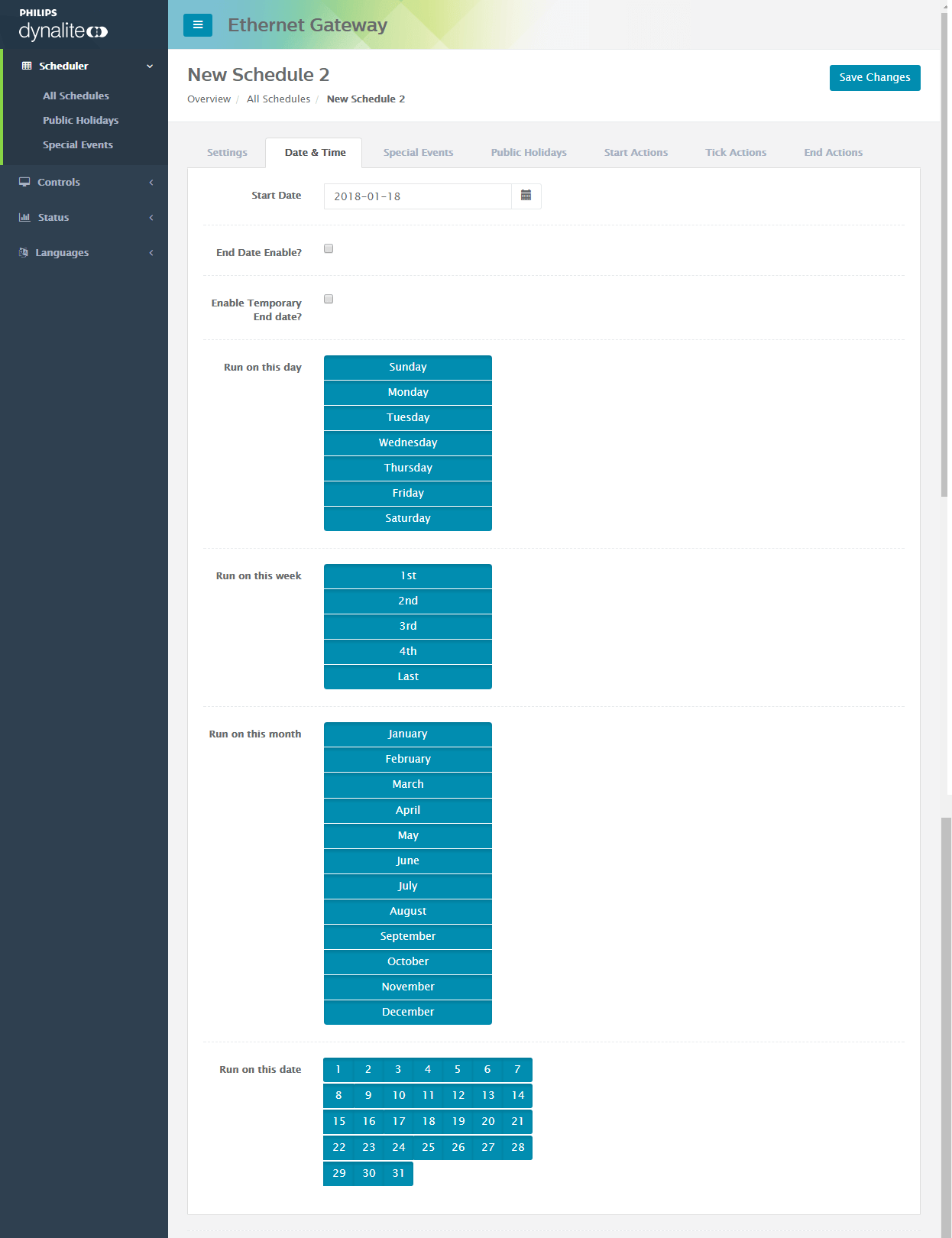 eg web scheduler new dates times