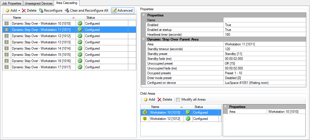 sb area cascading editor dynamic step over