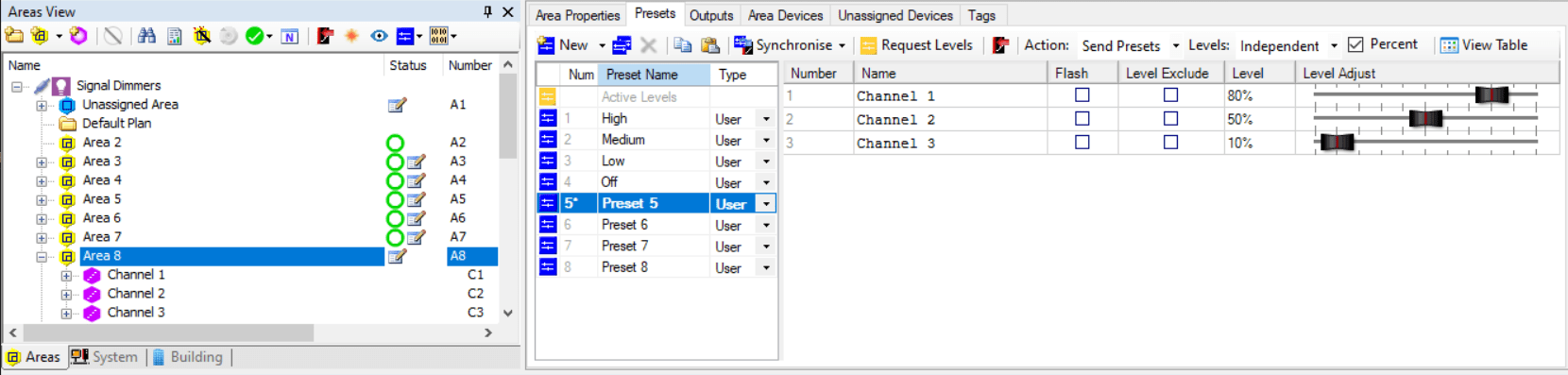 sb area presets editor