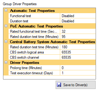 sb group driver properties cbs