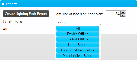 sm lamp manager reports