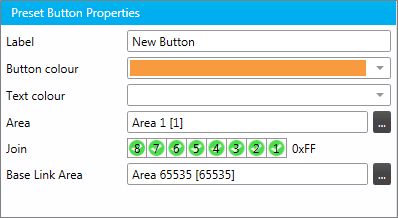 sm properties preset button