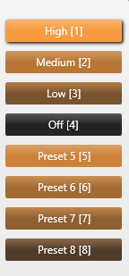 sm console preset selection