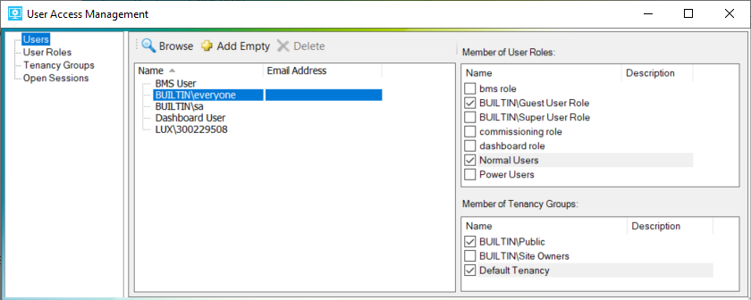 sm add users management