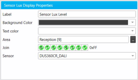 sm properties sensor lux level button