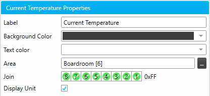 sm properties current temperature