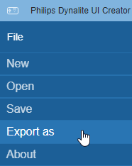 uic file export