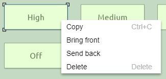 uic component right click