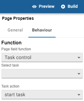 uic page properties behaviour